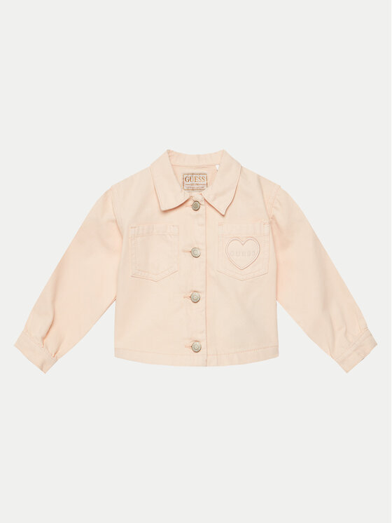 Guess Guess Kevad-sügis jope K5GL01 WH6L0 Korallivärviline Regular Fit