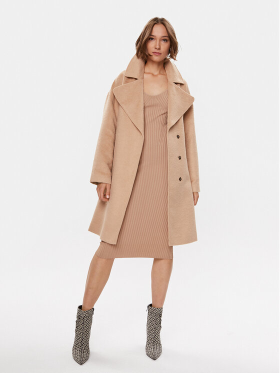 Guess Guess Átmeneti kabát W3BL38 WFR22 Bézs Regular Fit