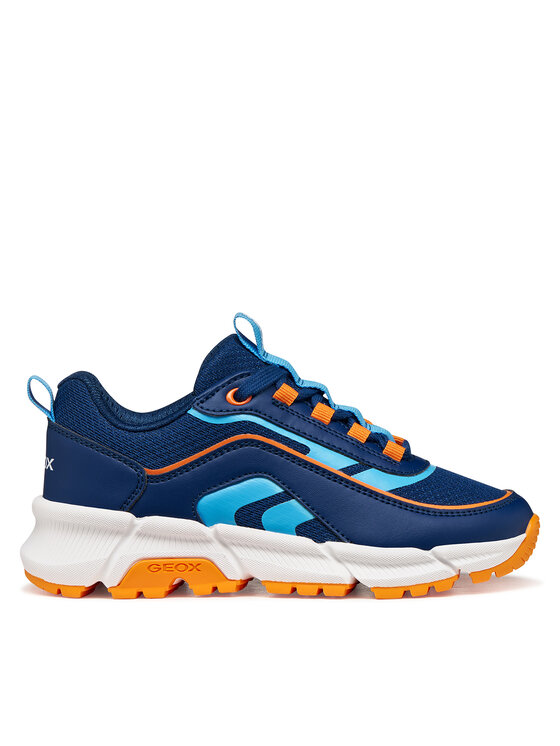 Geox Sneakersy J Flexyper Plus Boy J56MVB 01454 C0693 D Tmavomodrá