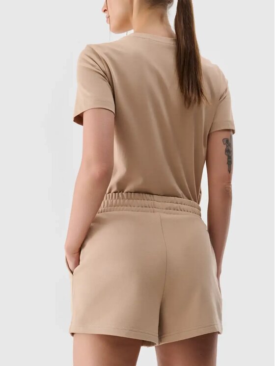 4F 4F Šortky 4FWMM00TSHOF542-83S Hnedá Regular Fit