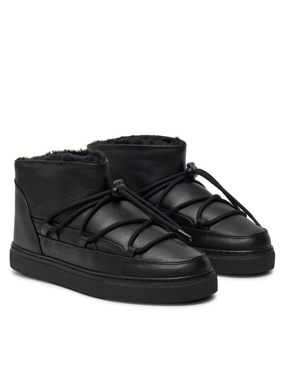 Inuikii Inuikii Μπότες Χιονιού Grape Low 05600-004 Μαύρο