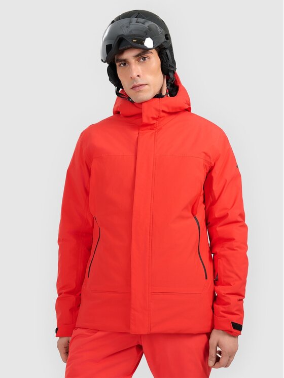 4F 4F Kurtka narciarska 4FWAW25TTJAM0793-62S Czerwony Regular Fit