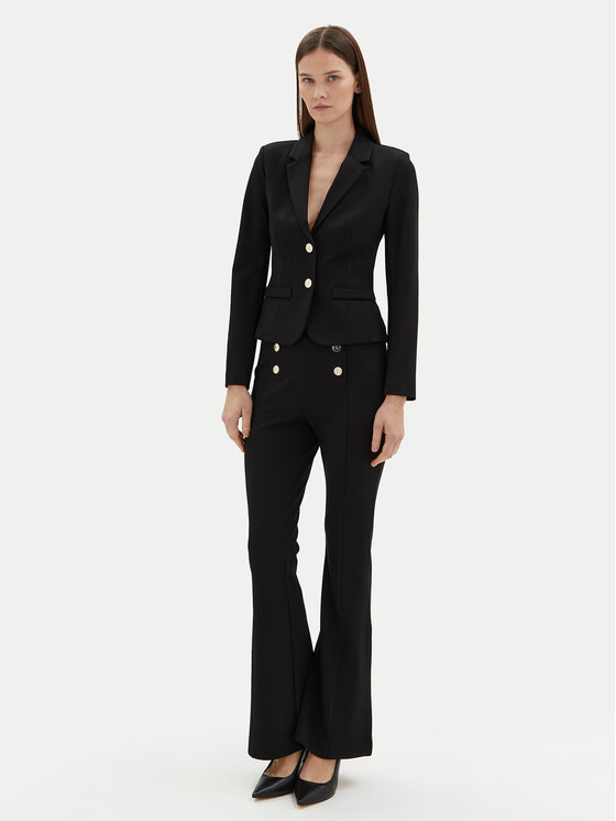 Motivi Motivi Zakó Q602Q000735N Fekete Slim Fit