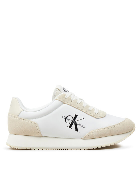 Sneakers Calvin Klein Jeans Retro Runner Low Lace Ny Ml YW0YW01326 Alb