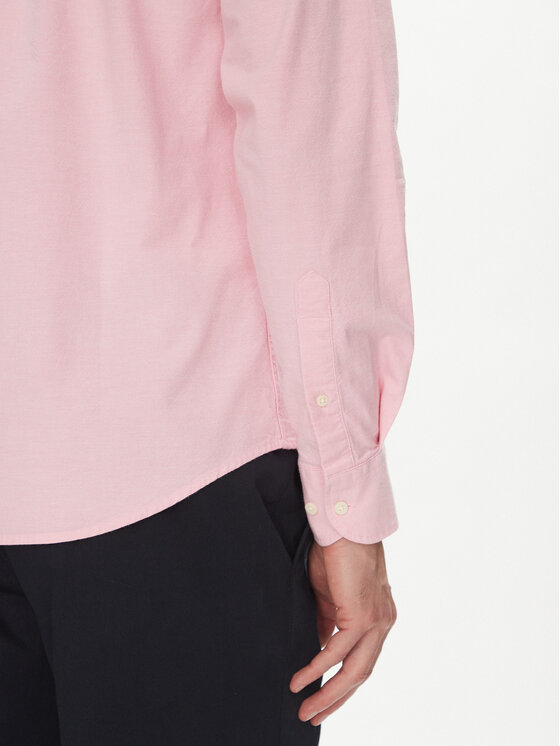 La Martina La Martina Camicia Anselmo MACG01 OX092 Rosa Regular Fit