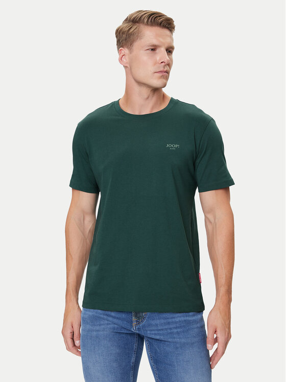 JOOP! Jeans JOOP! Jeans T-Shirt 15 JJJ-32Alphis 30045926 Zielony Modern Fit