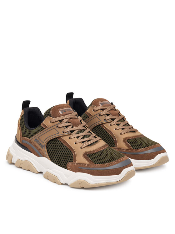 Just Cavalli Just Cavalli Sneakersy 80QA3SH5 ZSE66 Hnedá