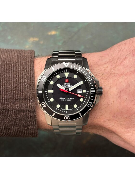 Swiss Military by Chrono Swiss Military by Chrono Hodinky SMS34102.01 Stříbrná