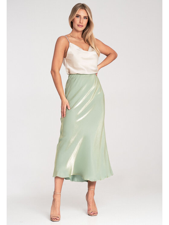 FIGL FIGL Top M1099 Béžová Regular Fit