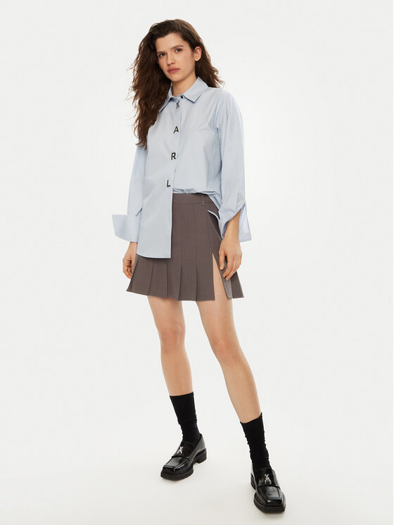 KARL LAGERFELD KARL LAGERFELD Košile A1W11026 Modrá Regular Fit