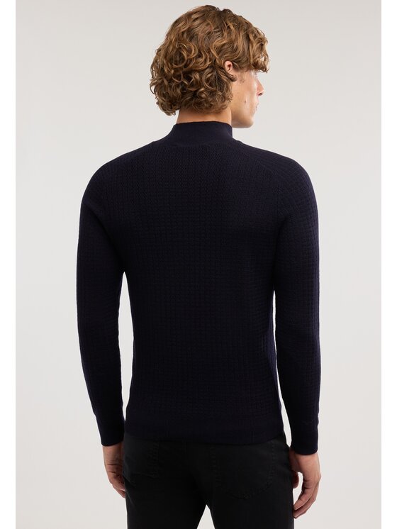 Trussardi Trussardi Cardigan M0158000113N0B1 Blu Regular Fit