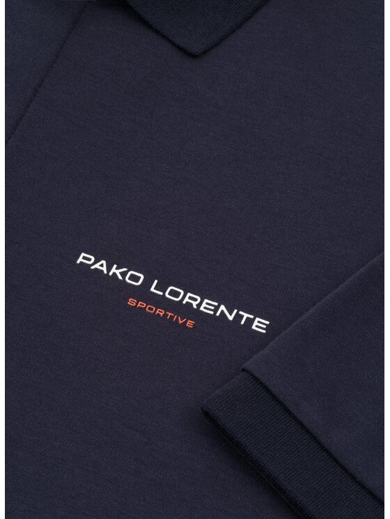 Pako Lorente Pako Lorente Polo P26SF-TX-007 Granatowy Classic Fit