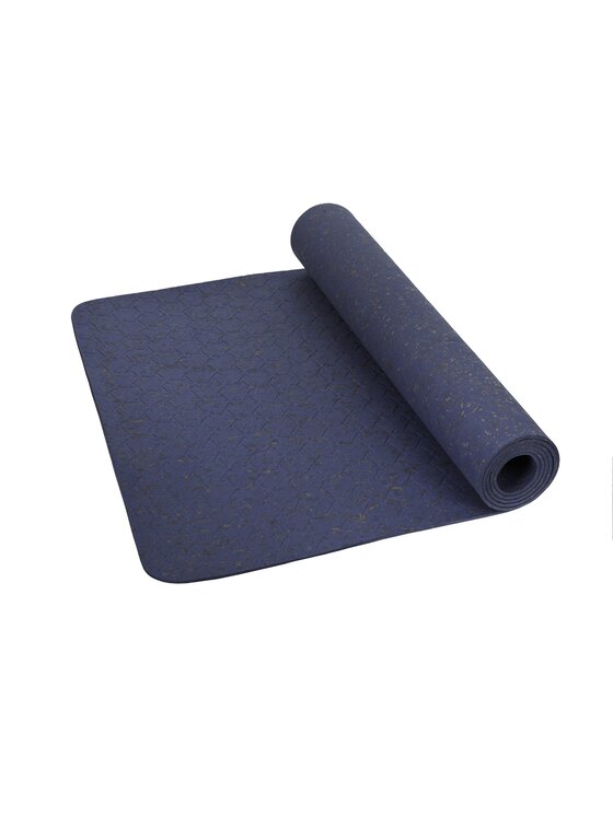Nike Nike Mata do ćwiczeń NIKE FLOW YOGA MAT 4 MM Granatowy