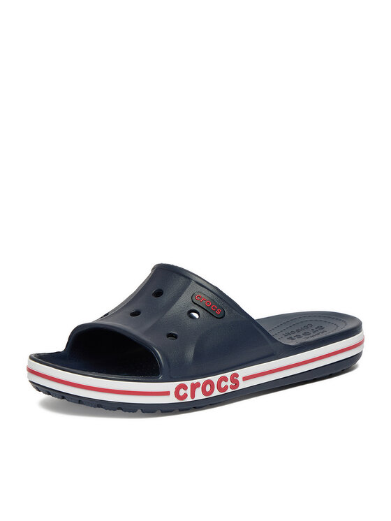 Crocs Crocs Παντόφλες Bayaband Slide 205392-4CC Σκούρο μπλε