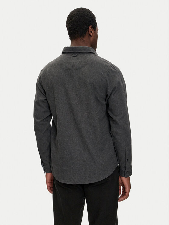 Brave Soul Brave Soul Koszula MSH-230HOLMES Szary Regular Fit