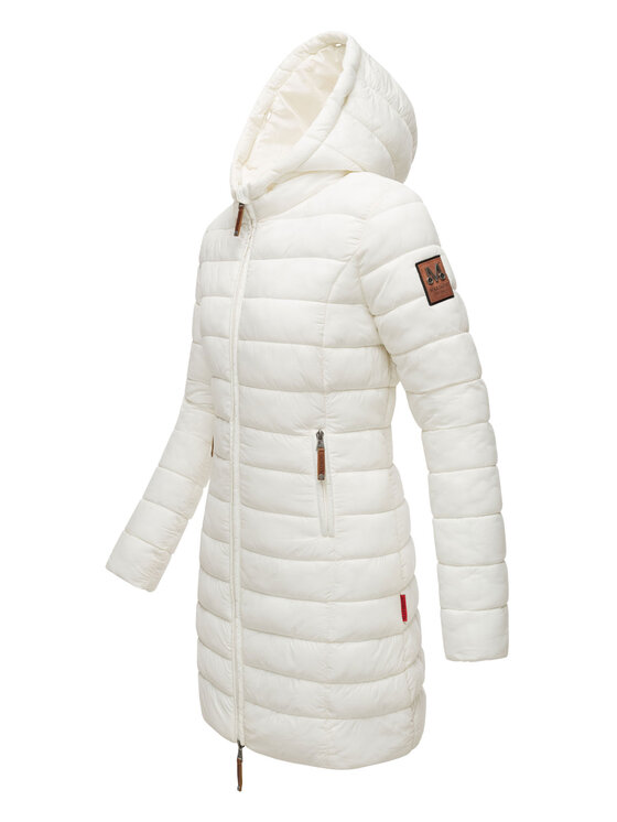 Marikoo Marikoo Kurtka zimowa Rose Biały Regular Fit