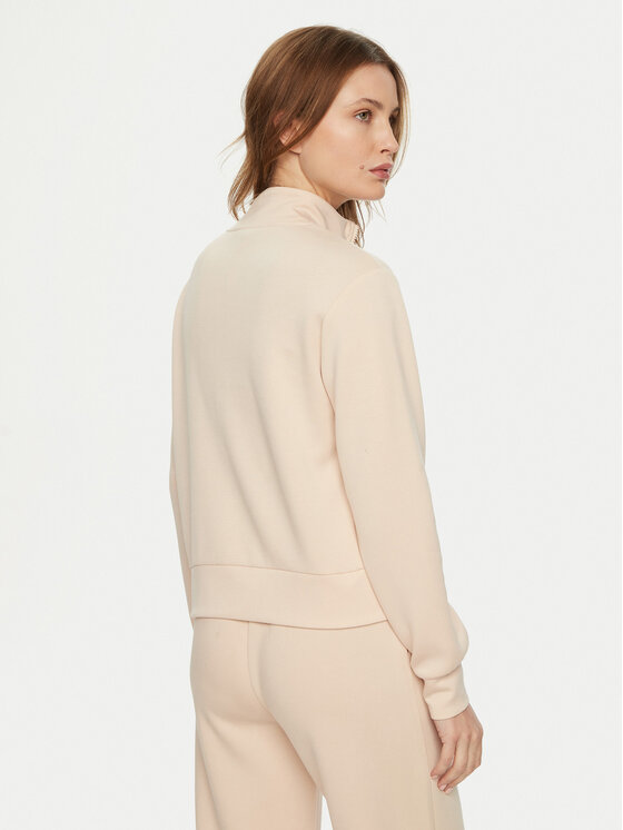 Guess Guess Μπλούζα V5RQ17 KCOB2 Μπεζ Regular Fit