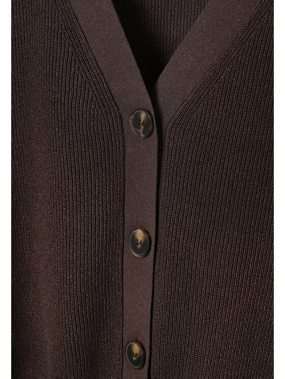 TATUUM TATUUM Kardigan SEWERELA Brązowy Classic Fit