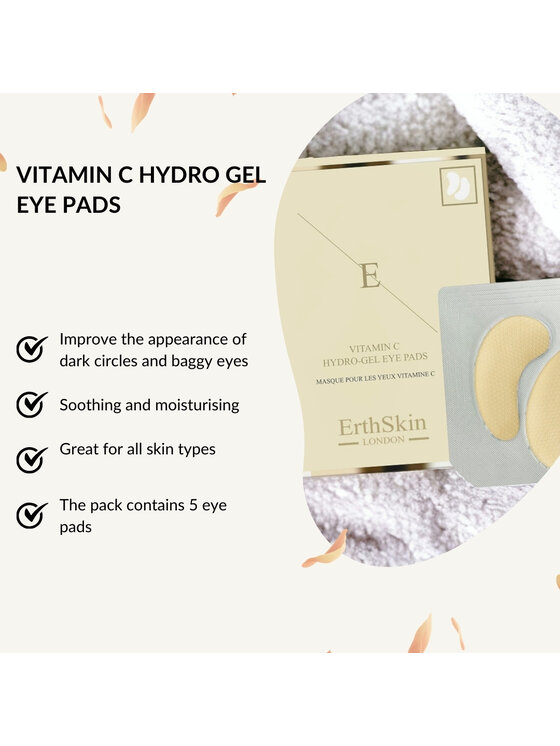 Erthskin London Erthskin London Hydrożelowe Witamina C Płatki pod oczy