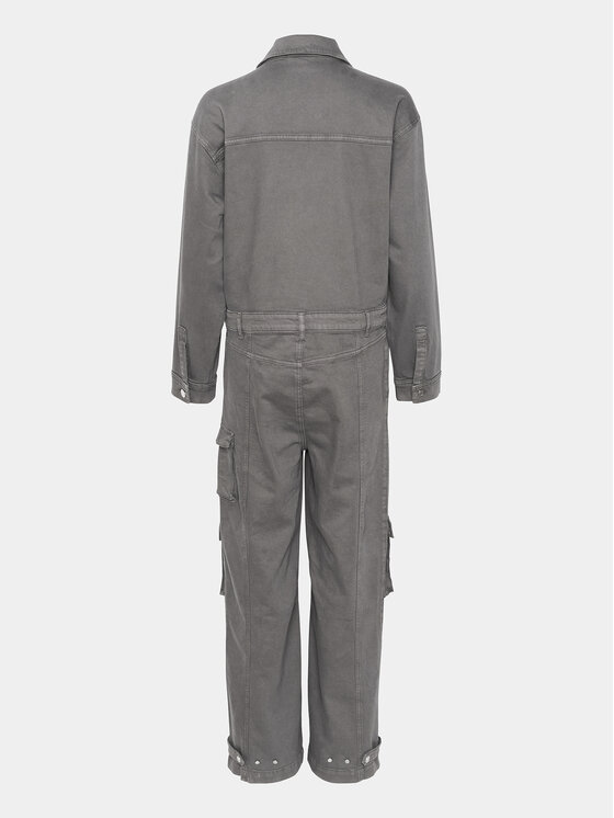Gestuz Gestuz Jumpsuit Mirza 10908721 Grau Relaxed Fit
