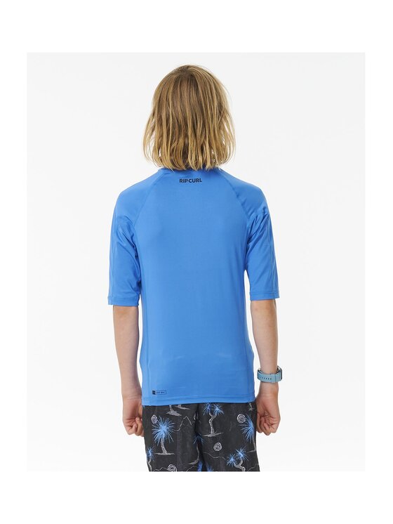 Rip Curl Rip Curl Koszulka do pływania Brand Wave Upf S/S-Boy Niebieski