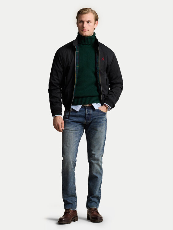 Polo Ralph Lauren Polo Ralph Lauren Bomber striukė 710923261003 Juoda Regular Fit