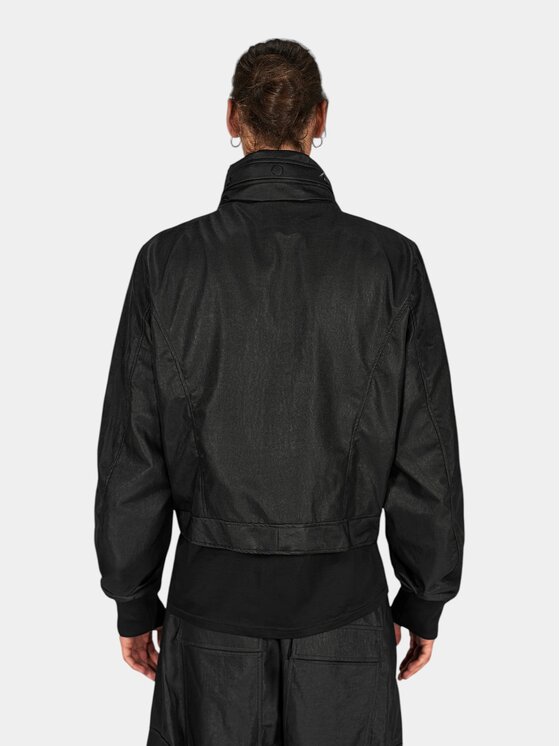 MADE BY SOCIETY MADE BY SOCIETY Kurtka anorak NOIR DHARMA Jacket - J17820 Czarny Basic Fit