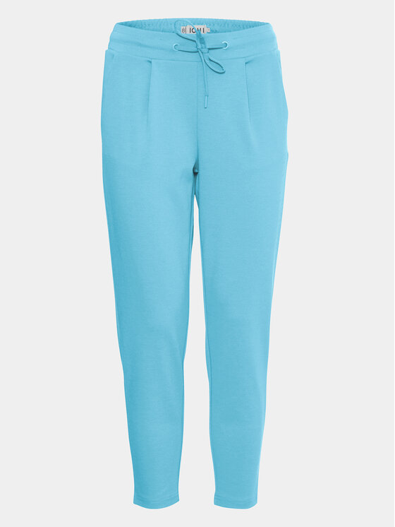 ICHI ICHI Hlače 20104757 Plava Slim Fit