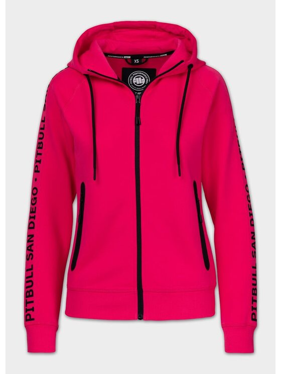 PITBULL PITBULL Bluza TAPE EXPLORY Różowy Regular Fit