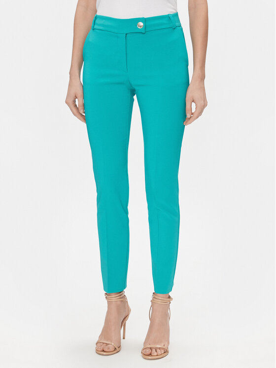 Rinascimento Rinascimento Текстилни панталони CFC0117747003 Електриков Regular Fit