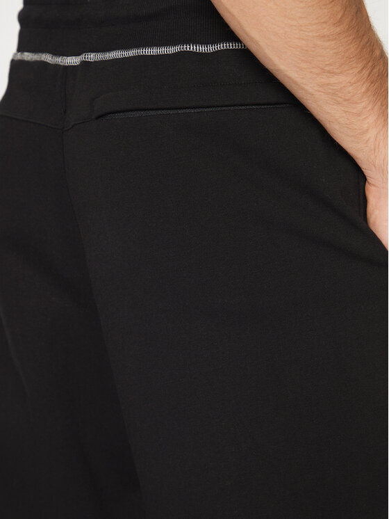 Guess Guess Pantaloni trening U5RB00 KCO31 Negru Regular Fit