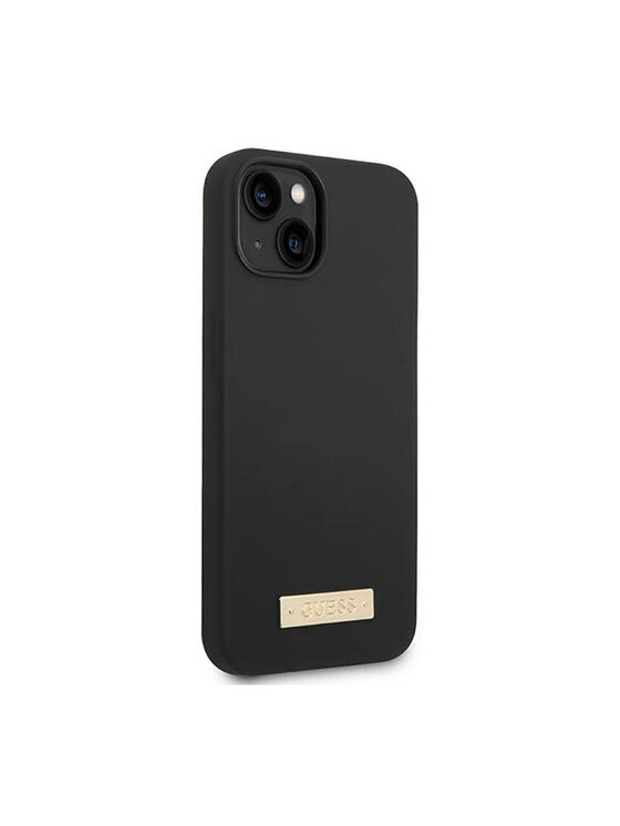 Guess Guess Etui na telefon Silicone Czarny