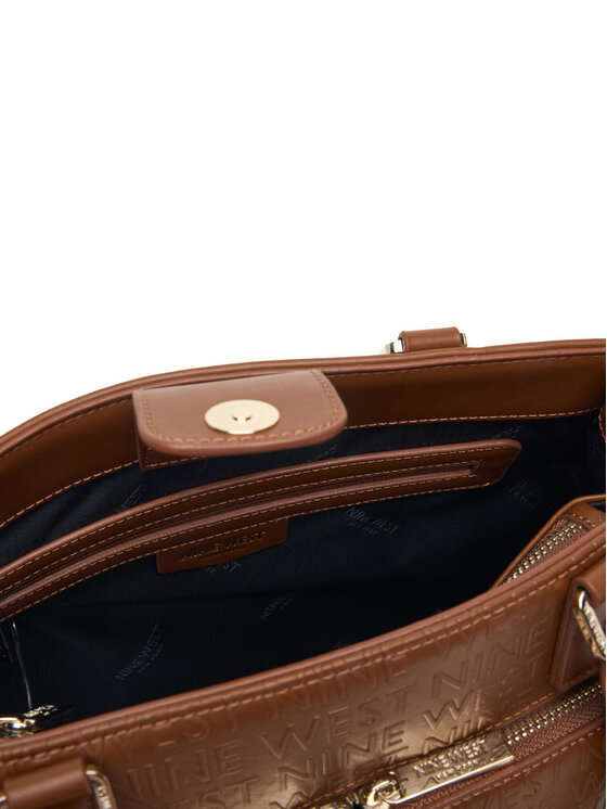 Nine West Nine West Ročna torba CEO-ETERNAL GRACE-LDA8756 Svetlo rjava