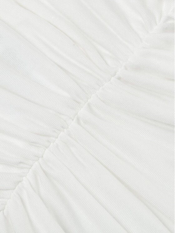 Le Collet Le Collet T-Shirt BELMIRA Biały Slim Fit