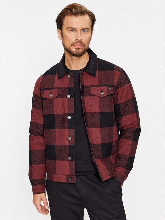 Only & Sons Only & Sons Демісезонна куртка 22026261 Бордовий Regular Fit