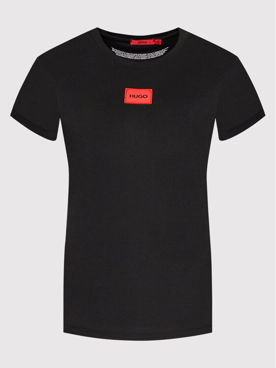 HUGO Hugo T-shirt The Slimtee 50456008 Nero Slim Fit
