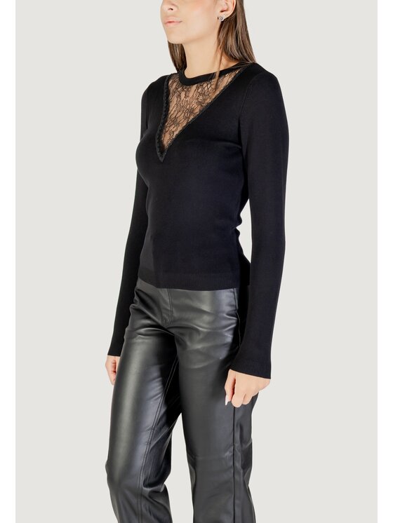 Morgan De Toi Morgan De Toi Maglione 252-MCHANTI Nero Casual Fit