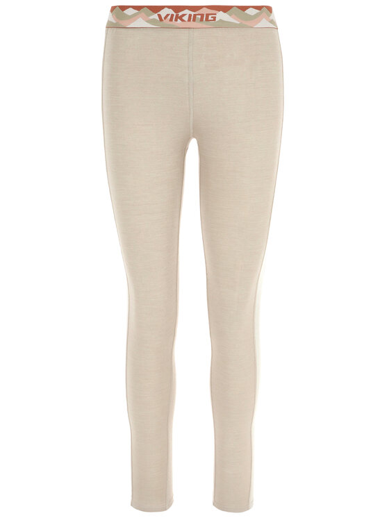 Viking Viking Komplet bielizny termoaktywnej Novena Lady Set Beżowy