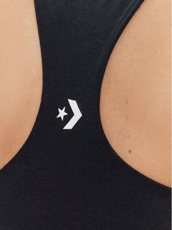 Converse Converse Krūšturis-tops Wordmark 10024540-A01 Melns