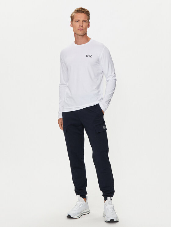 EA7 Emporio Armani EA7 Emporio Armani Pantaloni trening 8NPP67 PJVRZ 0562 Bleumarin Regular Fit