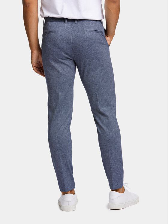 Lindbergh Lindbergh Chino 30-006031 Plava Slim Fit