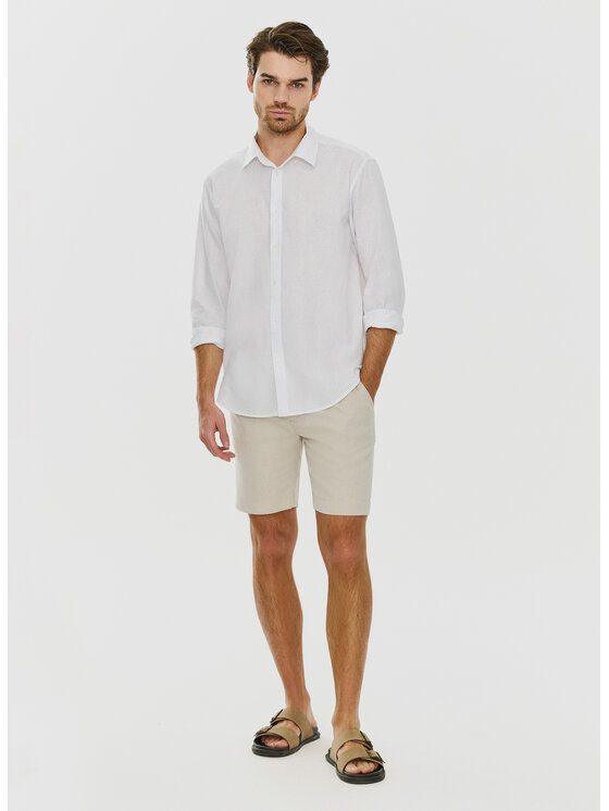 Pako Lorente Pako Lorente Koszula P24SF-1X-008 Biały Regular Fit