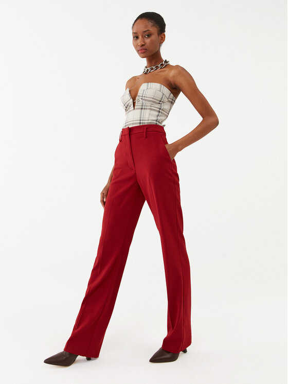 Patrizia Pepe Patrizia Pepe Top 8C0642/A7U2-XV91 Écru Slim Fit