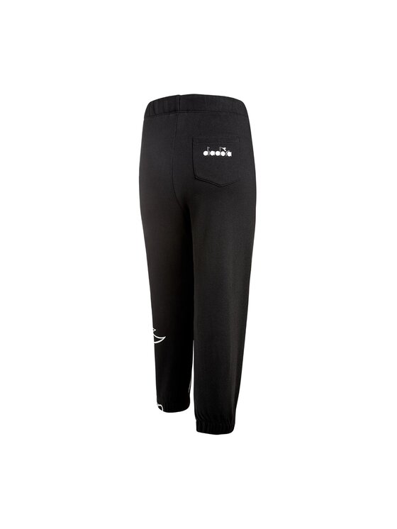 Diadora Diadora Spodnie dresowe JU.JOGGER PANT WB Czarny Regular Fit