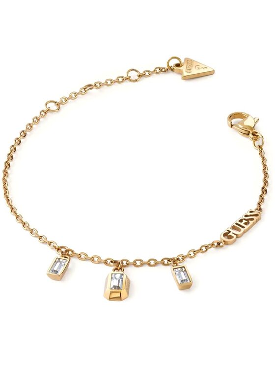 Guess Guess Náramek JUBB04251JW-YG-S Zlatá