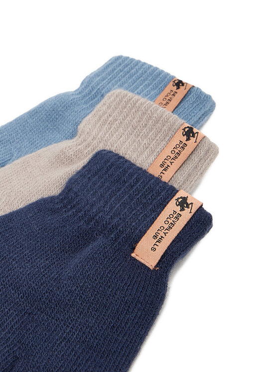 Beverly Hills Polo Club Beverly Hills Polo Club Handschuhe CEO-ACCCS-BHPC-03(3-PACK) Blau
