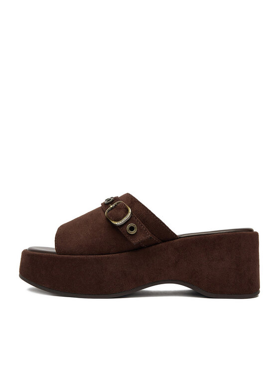 Guess Jeans Guess Jeans Natikači CEO-HY20091-1 Rjava