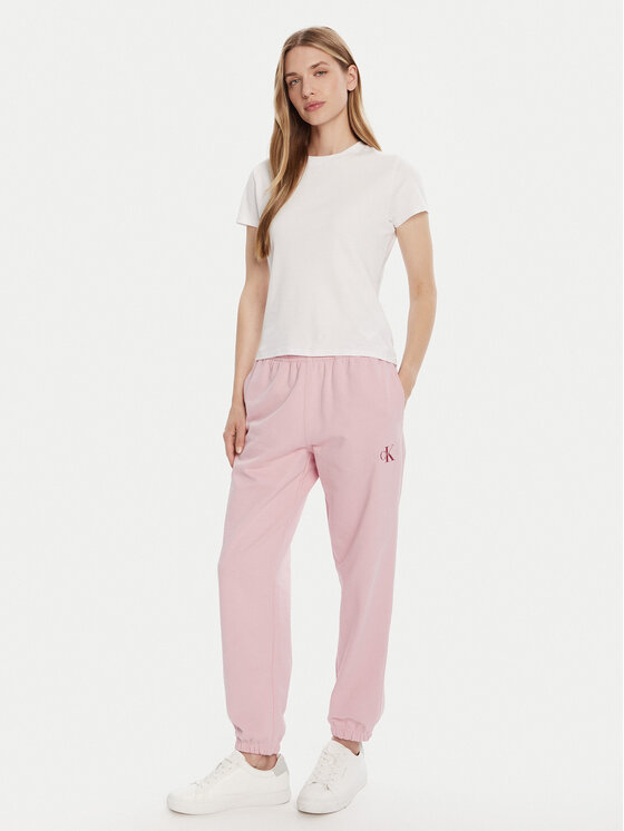 Calvin Klein Jeans Calvin Klein Jeans Donji dio trenerke Moologo LV047B235G Ružičasta Regular Fit