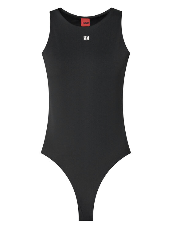 HUGO HUGO Bodi Dasiel 50545196 Črna Slim Fit