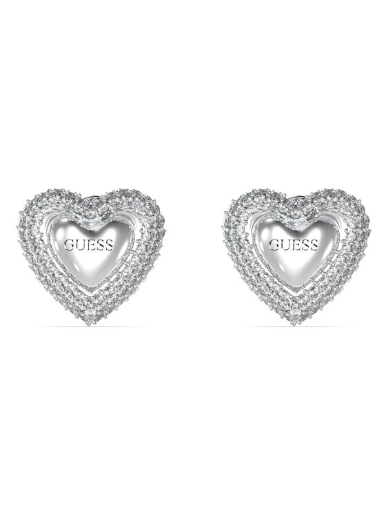 Guess Guess Auskarai JUBE05 020JW Sidabrinė